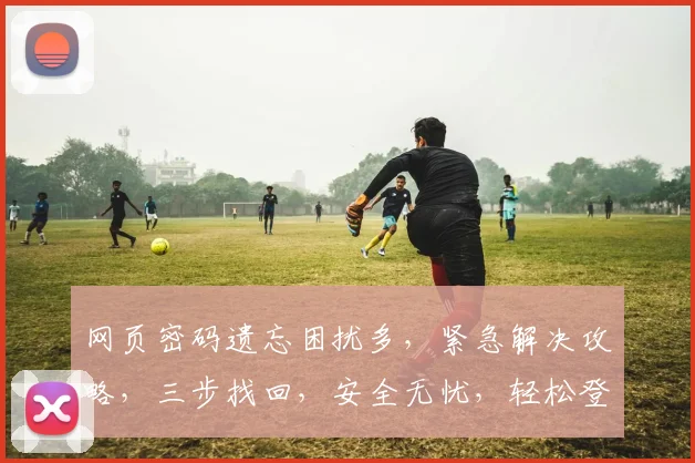 网页密码遗忘困扰多，紧急解决攻略，三步找回，安全无忧，轻松登录成功